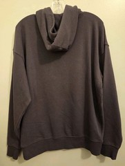 No Boundaries Men’s SMALL Oversize Hoodie Hooded Sweatshirt CHARCOAL GRAY #10726