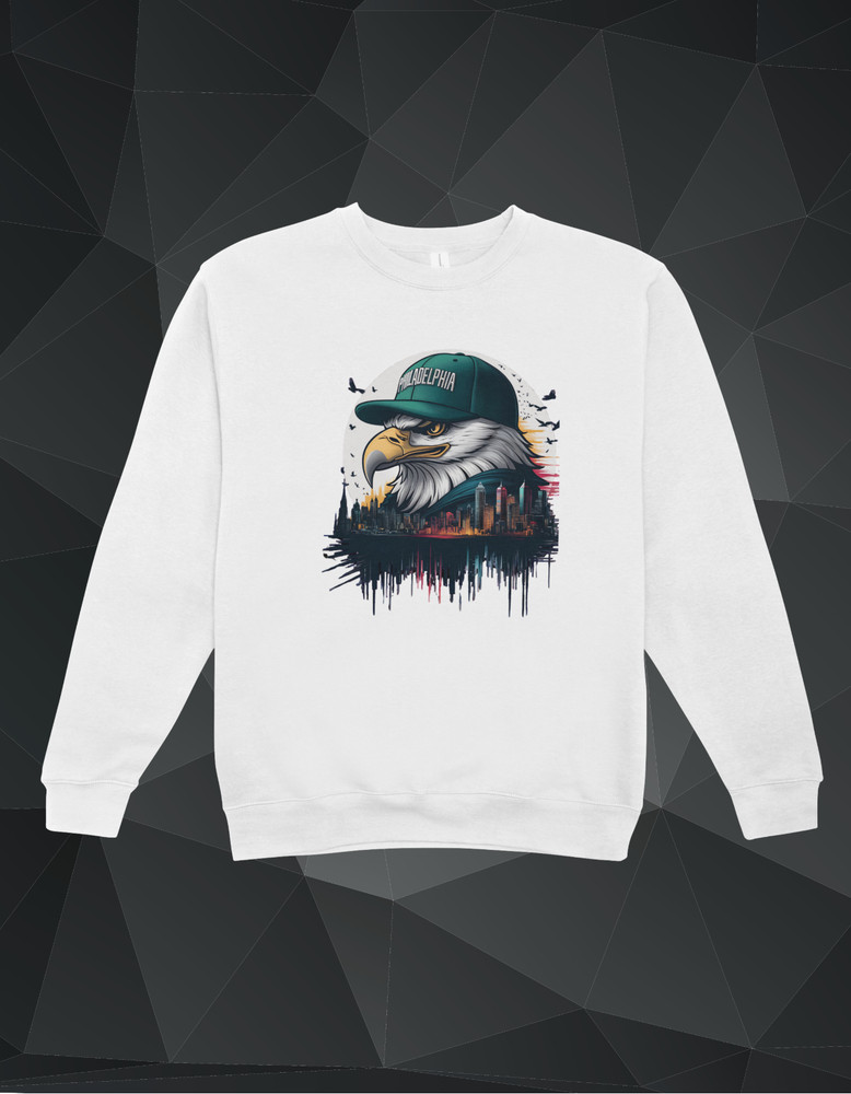 Philadelphia Eagles Sweatshirt XL Gildan G185 Adult Heavy Blend™ 8 oz., 5