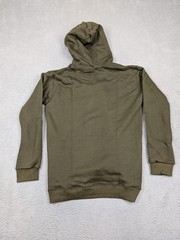 Juana World Hoodie Mens Small Green Walking Blunt Graphic Pullover Marijuana New