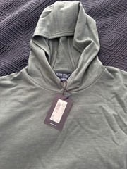 Peter Millar Crown Crafted Excursionist Flex Heathered Hoodie Mens Medium NEW