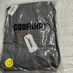Gym Drawstring Plaid Jacquard Hoodie AMJ007022 D Gray 3X New Gym/Streetwear🙏