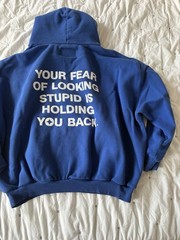 Alchemai Hoodie Fear Blue Mai Pham Sweatshirt One Size RARE Limited