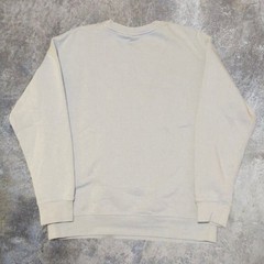 light blue Quiksilver crewneck sweatshirt with front chest logo