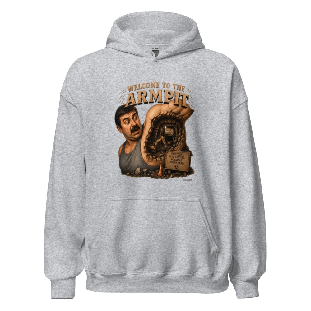 Women’s Teens Welcome to Armpit Funny Joke Humor Hoodie
