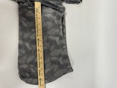 Burlebo Hoodie Mens Dri Fit Performance Outdoors Grey Camo Size 2XL
