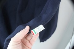 DIZZY MALLONE ITALIAN LEISURE WEAR MEN’S NAVY BLUE AMSTERDAM SWEATSHIRT SZ LARGE