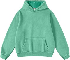 Mens Pullover Oversized Hoodie Cotton Hooded Sweatshirt Heavyweight Hoodie