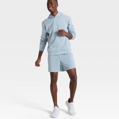 Men Spacer Hoodie Sweatshirt – All In Motion Light Blue XL
