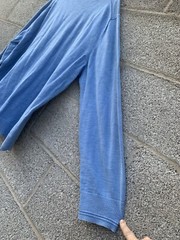Banana Republic Men XL Sweatshirt Blue Round Neck Ribbed Knit Casual Cozy Preppy