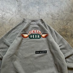Vintage 1995 Friends Central Perk Embroidered Sweatshirt