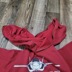 Under Armour Hoodie Mens Large Red Pullover U.S. Air Force USAF