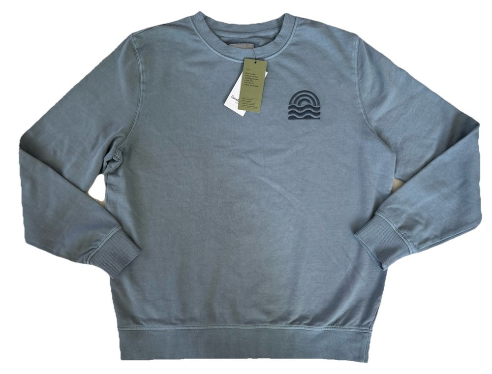 NEW Goodfellow & Co Men’s French Terry Crewneck Pullover Sweatshirt Size L