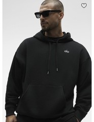 Alo Yoga Men’s | BLACK Accolade Pullover Hoodie – XL NWT