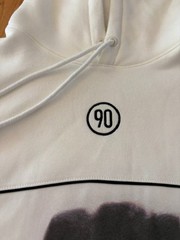 Nike By You Fútbol 90 Hoodie Men’s Medium White PAZ 11 HV3509-133 Rare