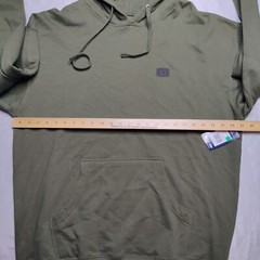 AVID Merica Fatigue Fishing Hook Green Double-Sided Pullover Hoodie – Men XL NEW