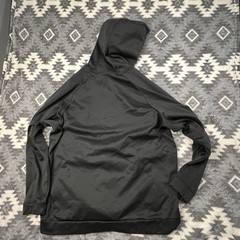 Nike Mens Dri-FIT Hoodie Black Graphic Fleece Pullover XL CU6271-010