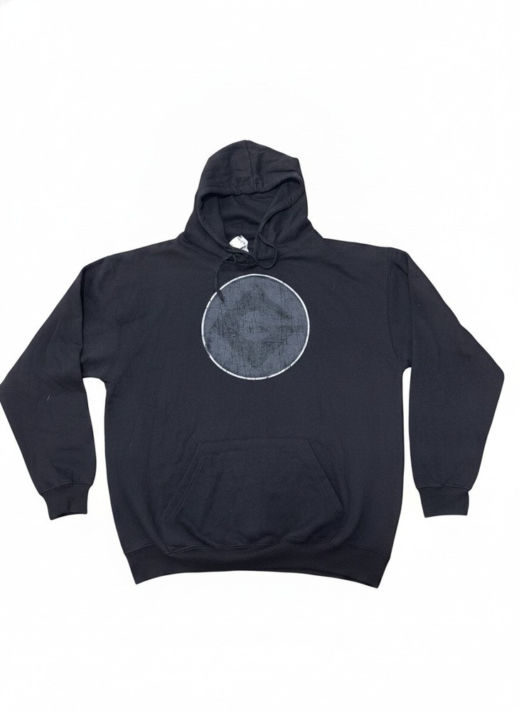 Despicable Me Black Hoodie XL with Front Pocket and Drawstring Hood