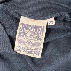 Jungmaven Sweatshirt Mens XS Blue Hemp Organic Cotton Raglan Sustainable Basic