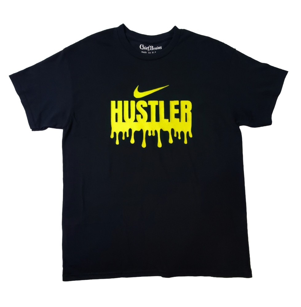 ChiefBrains Apparel Drippy Hustler T Shirt Limited Edition Heavy Cotton Mens New