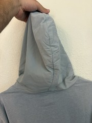 Vuori Sunday Element Hoodie Mens XL Gray Lightweight Pullover Stretch Daily’s