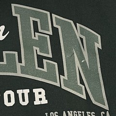 Morgan Wallen Concert Sweatshirt Hoodie Sz Medium Green One Night At A Time Tour