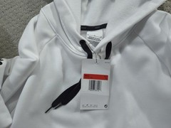 Nike Hoodie Mens Large White Therma-FIT Golf Sweatshirt Corporate Deloitte