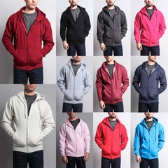 Men’s Premium Heavyweight Sweatshirt Zip-Up Pullover Hoodie Sweater Unisex-13102