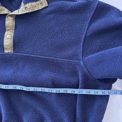 Vtg Woolrich Fleece 1/4 Snap Sweatshirt Jacket Mens Sz XXL Purple Green Gorpcore