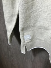 RHONE Seaside Terry Performance Long Sleeve Polo Men’s Size XXL Sandstone NWT
