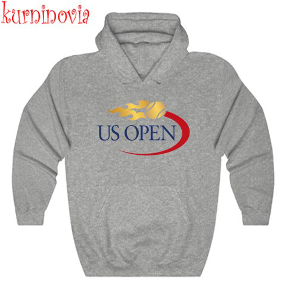 US Open Tennis Grand Slam Grey Size S to 3XL