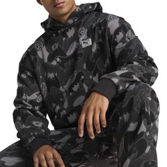 PUMA Dress Code Camo Pullover Hoodie Mens Black Casual Outerwear 63066901