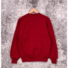 Vintage Russell Athletic Sweatshirt Small Mens Made USA Crewneck Deep Red