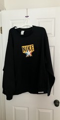 Nike Star Logo Dri-Fit Crew Neck Quick-Dry Sports Long Sleeve Sweatshirt Men 4XL