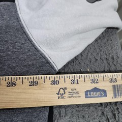 Warner Bros Hoodie Mens 3XL Gray Batman Looney Tunes Graphic Fleece Sweatshirt