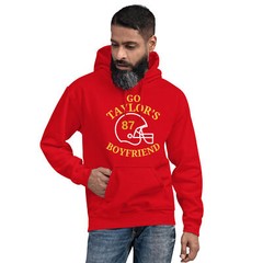 Go Taylor’s Boyfriend Football Chiefs Funny Unisex Hoodie S,M,L,XL,2X,3X,4X