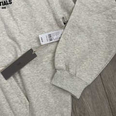 Fear of God Essentials Pullover Hoodie Light Oatmeal Men’s Size Large NWT