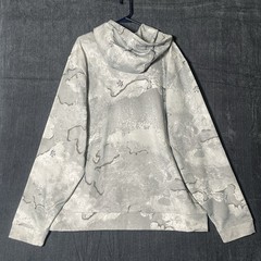 Magellan Outdoors Realtree Hoodie Mens 2XL White Gray Snow Camo Pullover Hunting