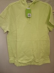 DSG Men’s Medium Short Sleeve Hoodie Fresh Lime