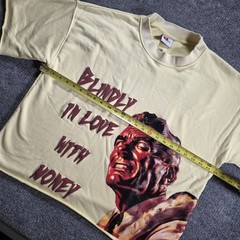 BOHB Built Off Heart Break Blindly In Love Money Graphic Tee Large Oversized