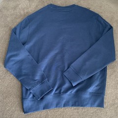 AGTAWH Curated Sweatshirt Men’s S 100% Cotton Pageant Blue French Terry