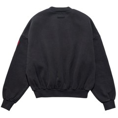 Fear of God Essentials Cropped Relaxed Sweatshirt Iron 192HO256892F Men’s New