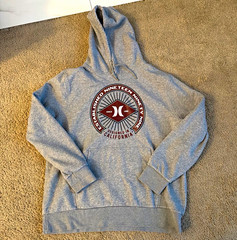 Hurley Men’s Gray Fleece Pullover Hoodie XL Graphic Logo Pockets Drawstring
