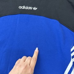 Adidas Originals Premiere Retro Skateboard Crewneck Pullover Color block Men’s S