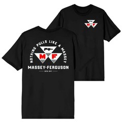 Massey Ferguson 2side T-Shirt – Nothing Pulls Like a Massey, Tractor Graphic Tee