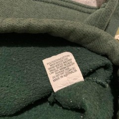 VINTAGE 1990s ATR athletic dept colour block ‘1955’ Pullover Hoodie Size M