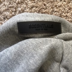 Fear of God Essentials Hoodie SS22 Dark Oatmeal Gray – 100% Authentic ✅ size xs