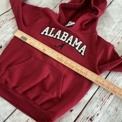 Alabama Crimson Tide Youth Small 6-7 Hoodie Red Embroidered Roll Tide Champion