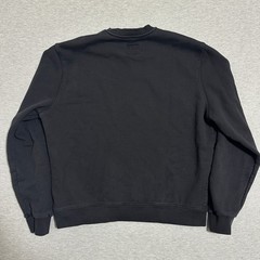 YoungLA Embroidered Crewneck Sweatshirt Long Sleeves Black Mens Size Small