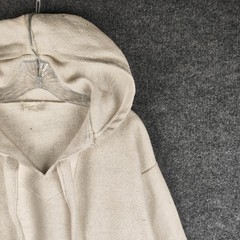 Molina Hoodie Mens Large White Baja Pullover Kangaroo Pocket Sweatshirt