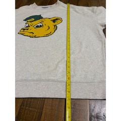 Champion Mens 2XL Oatmeal Heather Angry Bear Sailor Hat Graphic Sweatshirt C6200